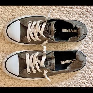 Size 7 Gray Converse